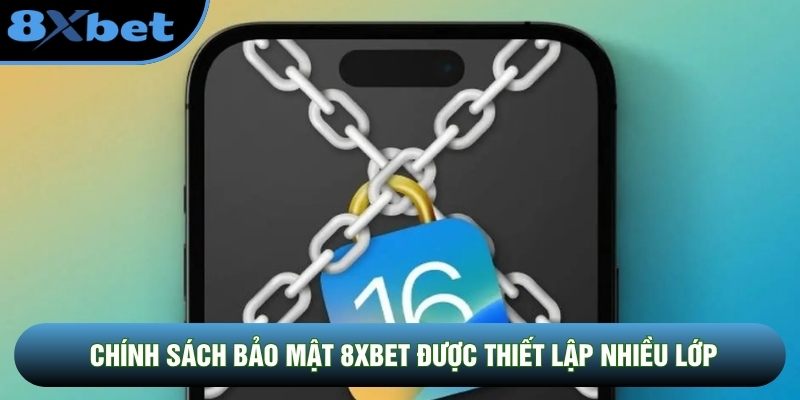 Chính sách bảo mật 8XBET được thiết lập nhiều lớp