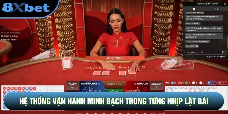 Hệ thống vận hành minh bạch trong từng nhịp lật bài Hệ thống vận hành minh bạch trong từng nhịp lật bài