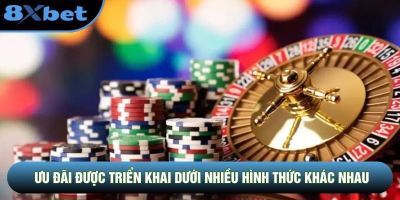 Ưu đãi được triển khai dưới nhiều hình thức khác nhau Ưu đãi được triển khai dưới nhiều hình thức khác nhau